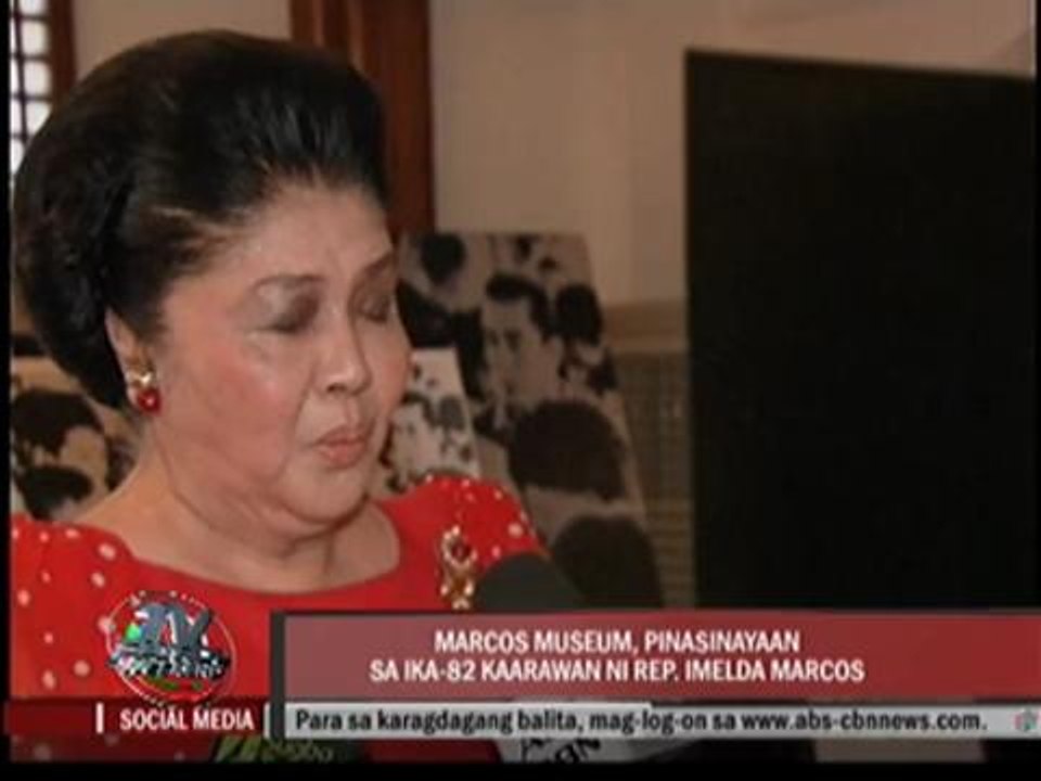 Imelda opens Marcos museum in Ilocos Norte
