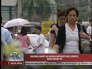 Machine to detect cancer now in PH