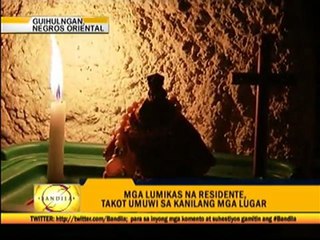 Quake-hit Negros residents refuse to go home