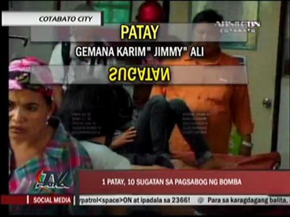 1 killed in Cotabato blast