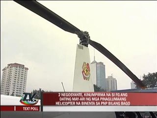 ‘Mike Arroyo owned 2 choppers sold to PNP’