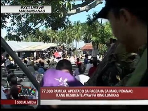 EXCLUSIVE: 23 Maguindanao towns under floodwaters