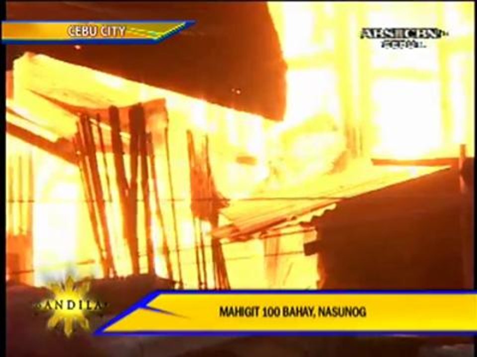 Fire hits homes of 200 families in Cebu
