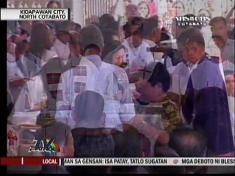 Slain priest laid to rest in Kidapawan