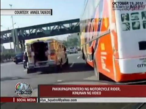 Logan reports: Motorcycle lane along Commonwealth