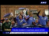 Chelsea celebrate Champions League victory