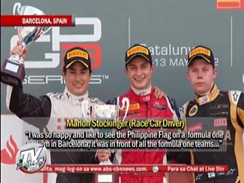 Pinoy driver finishes 2nd in Spanish race opener