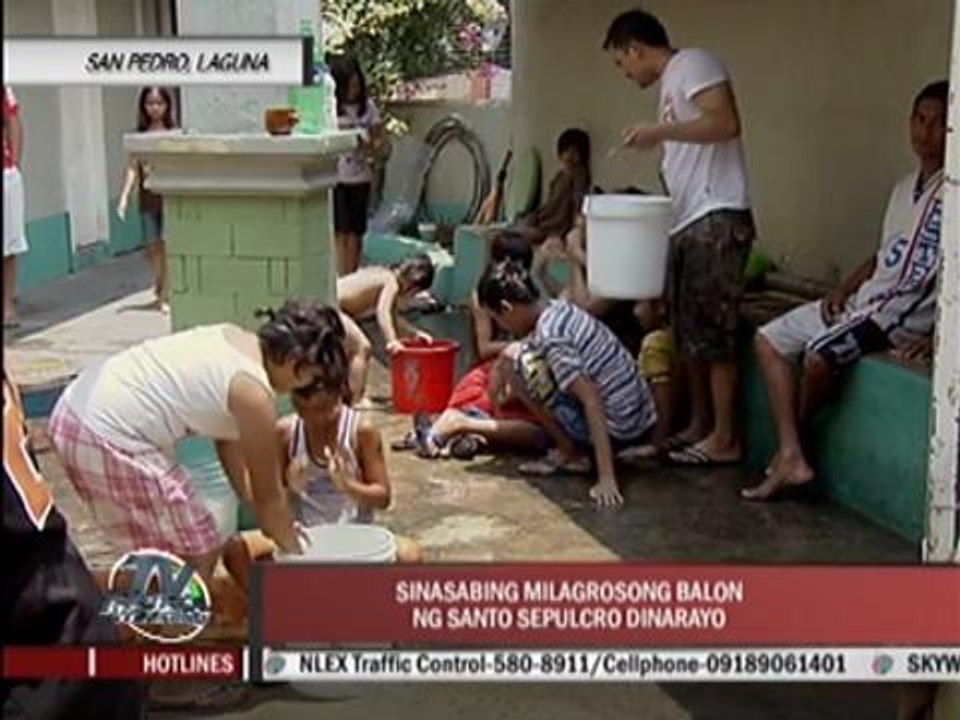 Devotees visit miraculous well in Laguna