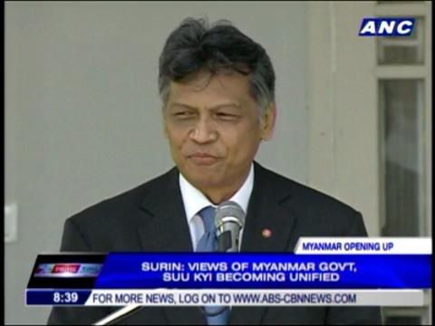 Suu Kyi hopes reforms in Myanmar will be lasting