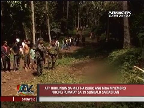 Gov't won't suspend talks with MILF