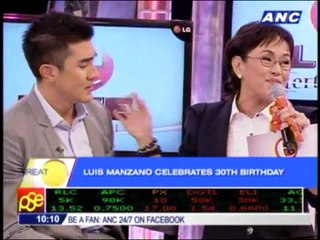 Ate Vi emotional during son's advance bday party