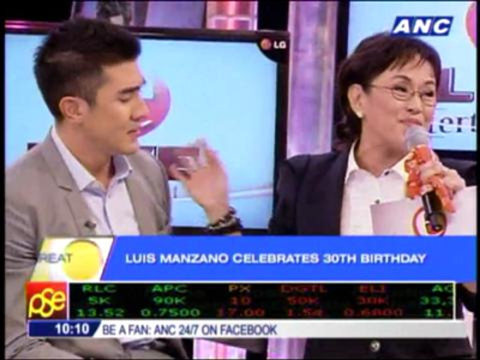 Ate Vi emotional during son's advance bday party