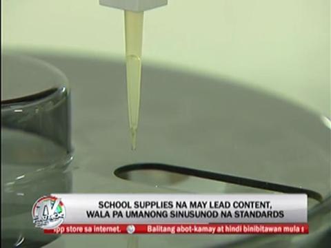 FDA inspects 'toxic' school supplies