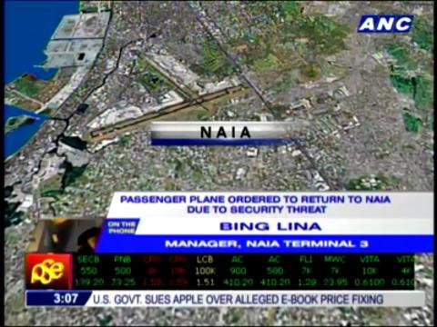 AirPhil flight delayed over 'bomb joke'