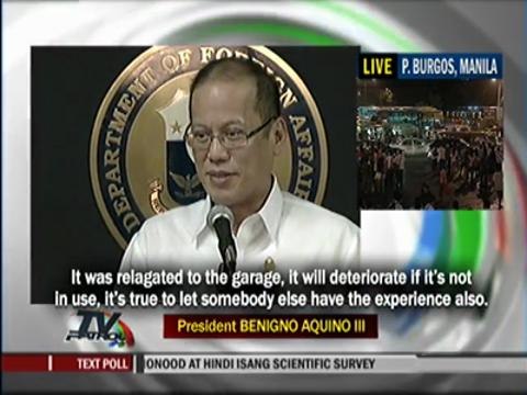 PNoy sells his Porsche