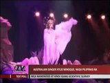 Kylie Minogue in Manila for concert