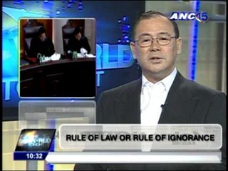 Teditorial: Rule of law or rule of ignorance