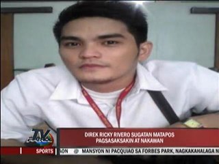 Actor-turned-director survives stabbing