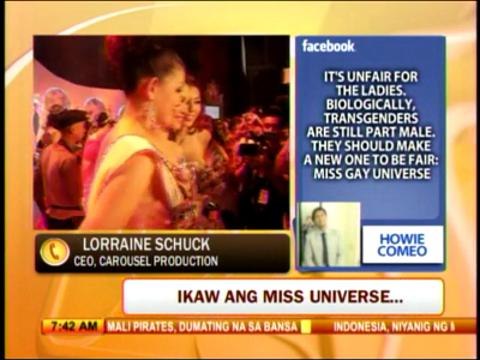 Punto por Punto: Transgenders sa beauty pageant