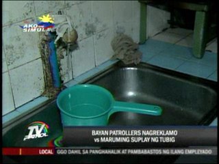 Dirty water, latest problem of Metro folk