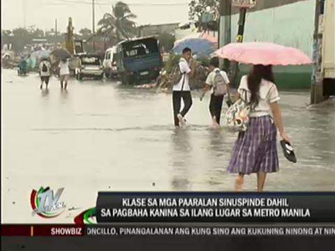 Classes in NCR suspended due to flood