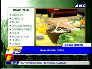 Going Green: Raw is beautiful