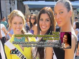 Shamcey enjoys pre-pageant activities in Brazil