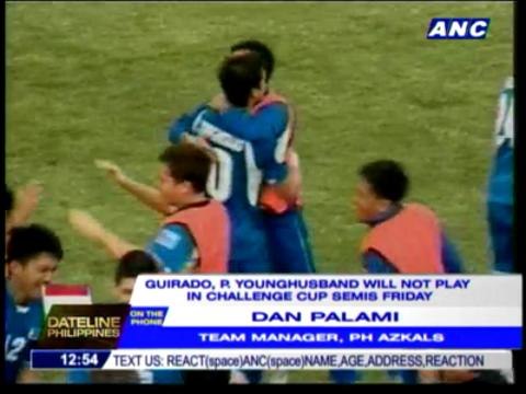 Azkals focused despite distractions at home: Palami