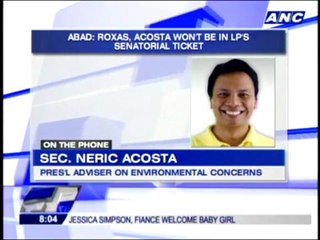 Roxas, Acosta may not be in LP senatorial slate