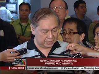 Mike Arroyo lashes back at detractors