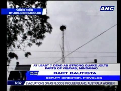 Phivolcs gives update on 6.9 Negros quake