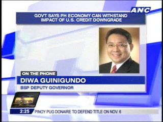 BSP says PH to weather global shock quite well