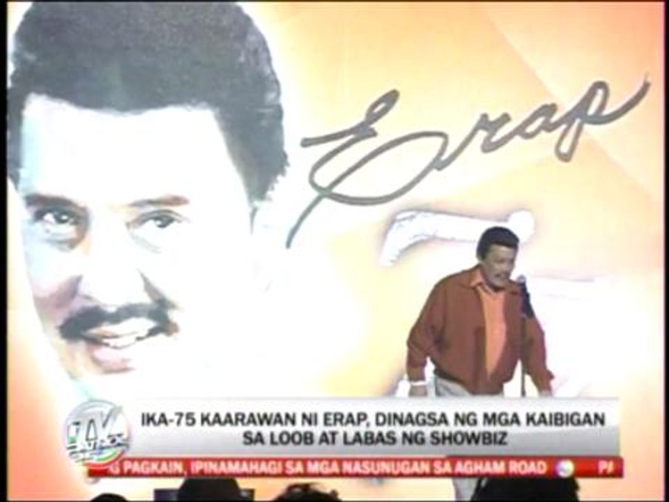 Marc Logan reports: Erap's 75th birthday bash