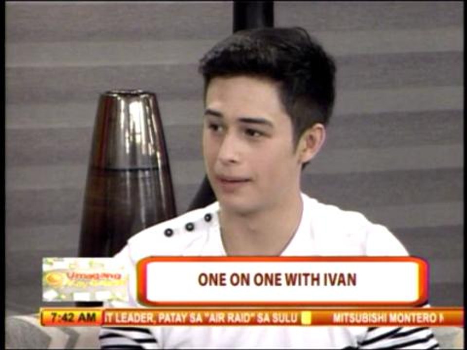 Ivan remembers kiss from Katy Perry