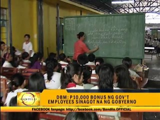 Gov't employees to get holiday bonus