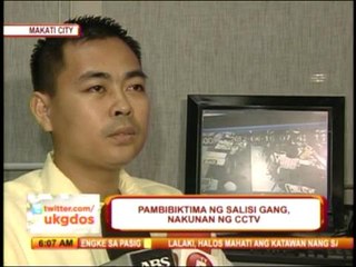 CCTV catches theft inside fastfood resto