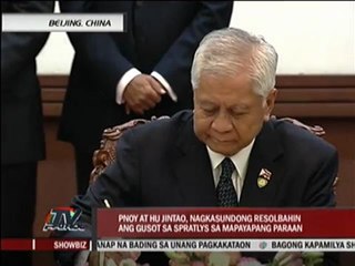 PH, China for peaceful Spratlys resolution