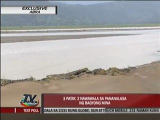 3 dead, 2 missing as Abra reels from 'Mina'