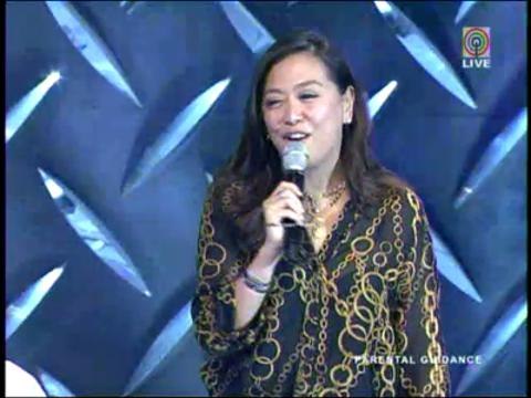 Karen Davila sings Lady Gaga's 'Bad Romance'