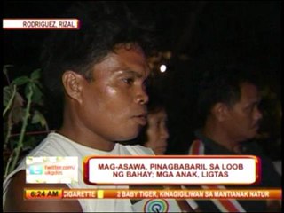 Couple killed in Rizal shooting