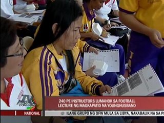 Younghusbands spearhead football lessons