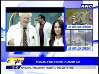 Megan Fox stars in Acer ad