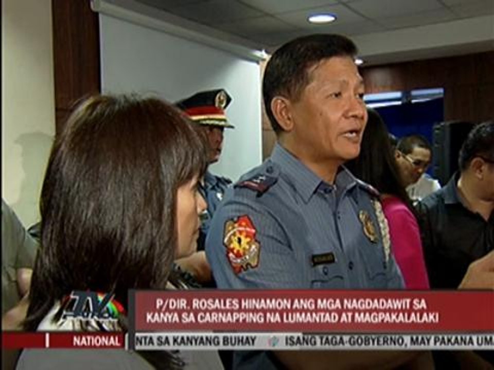 Rosales blasts journo on carjacking claims