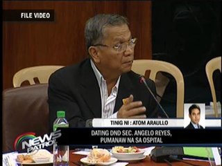 Angelo Reyes dead in apparent suicide