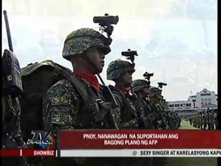 PNoy: Support AFP's new 'peace' strategy