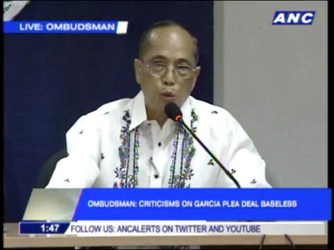 ‘Criticisms vs Garcia plea bargain agreement baseless’