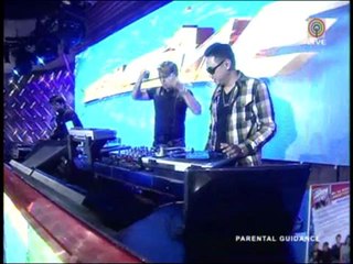Ted Failon shows DJ skills