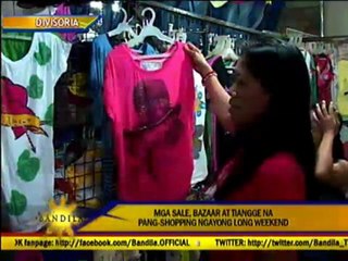 Bazaars, sales open for Christmas shopping
