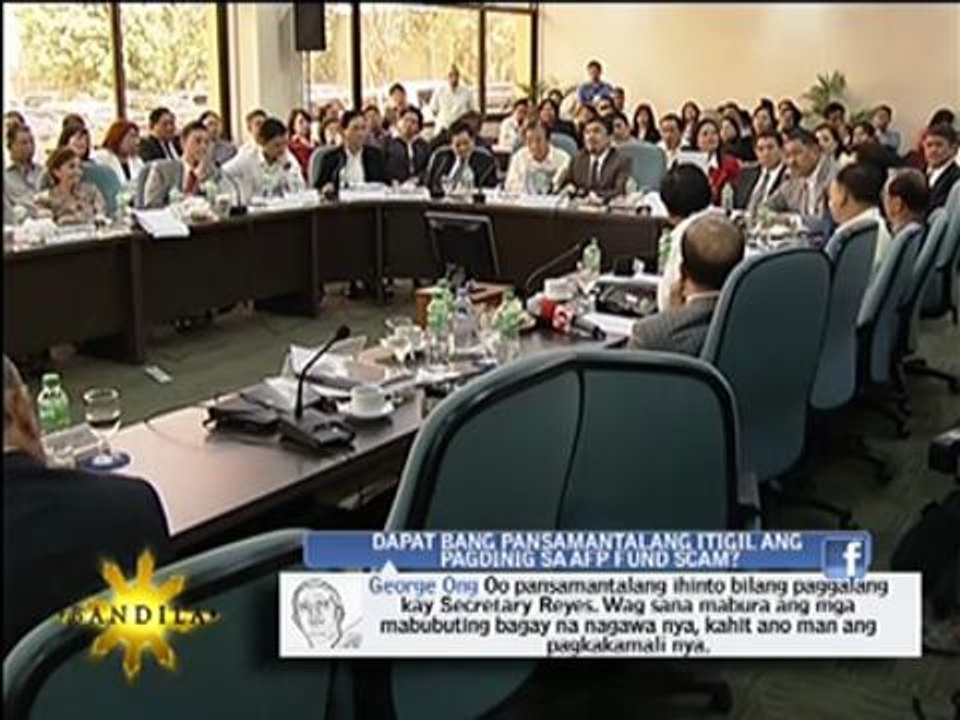 De Lima, Gutierrez square off in hearing