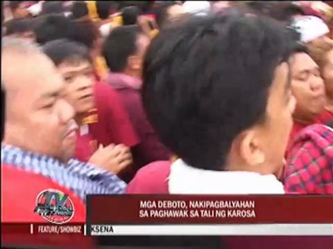 Black Nazarene devotees risk lives for faith
